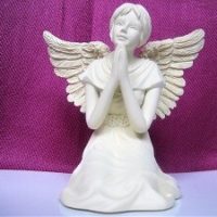 Engel "Hopefull Heart", kniet, betet, AngelStar