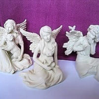 Engelfiguren mit Hund, Katze, Vögel als Angebotsbündel von AngelStar
