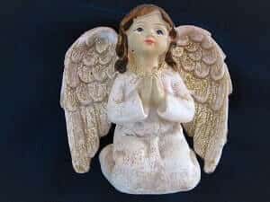 Gilde-Engel betet kniend, Original