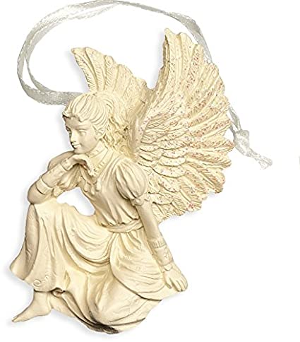 Engel, Heilsteine Kraft Engelfigur 7,5x5 - Aufhängen Willow Schutzengel Shop: Engel Mut, zum Figuren, cm,