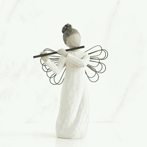 Willow Tree Engel der Harmonie mit Flöte
