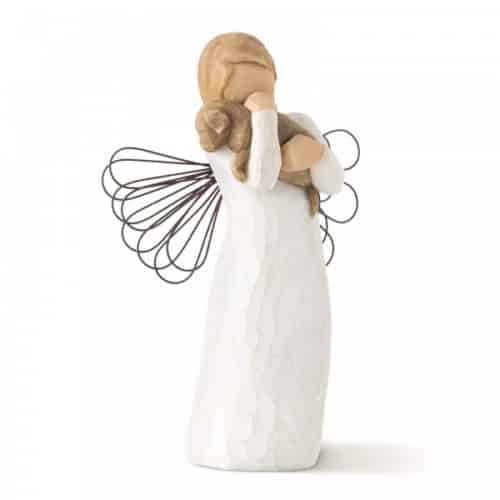 Willow Tree Angel of Friendship Engelfigur mit Hund 13,0cm