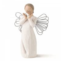 Engel mit Stern Willow Tree Figur von Susan Lordi, 13,5 cm groß