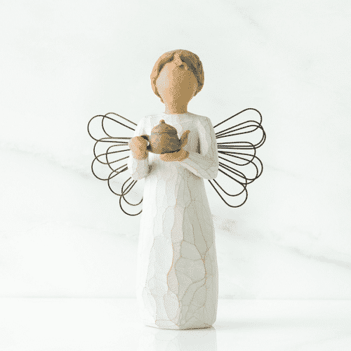 Willow Tree Engel der Küche von Susan Lordi angel of kitchen, 14 cm in Geschenkbox mit Kärtchen uns Spruch