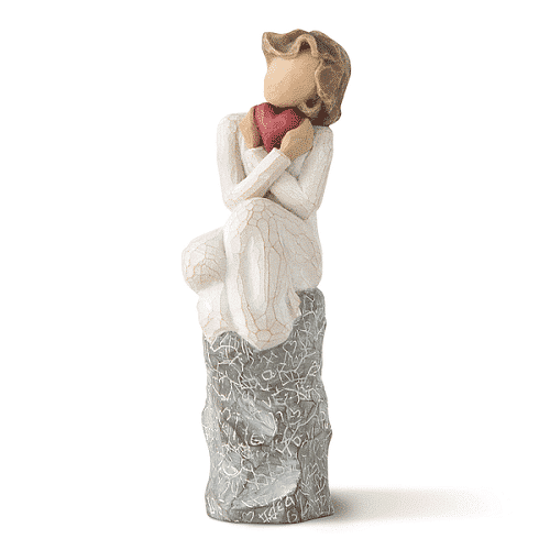 Willow Tree Figur Ewige Liebe von Susan Lordi Always 15 cm in Geschenkebox mit Kärtchen und Spruch