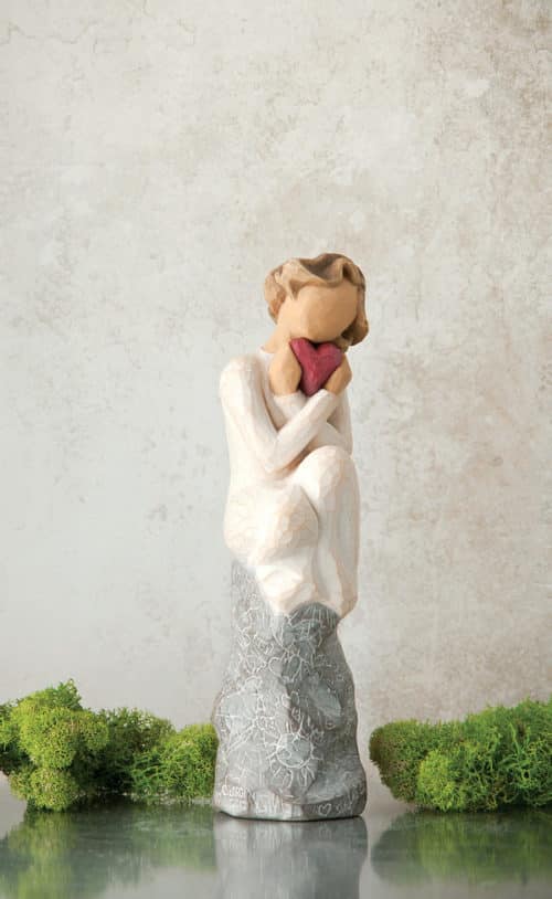 Willow Tree Figur Ewige Liebe 15 cm von Susan Lordi always in Box mit Kärtchen und Spruch