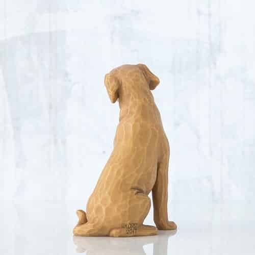Willow Tree Figur Hund hell I love my dog 8,5 cm in Box mit Kärtchen