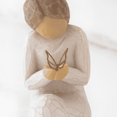 Willow Tree Figur Stille Wunder von Susan Lordi quiet Wonder 9,3 cm in Geschenkbox mit Kärtchen und Spruch