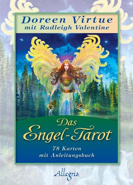 Engel-Tarot Kartendeck, 78 Karten mit Anleitungsbuch