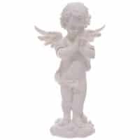 Großer Engel betend 360mm aus Polyresin, Grabengel
