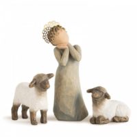 Little Shepherdess Willow Krippefiguren