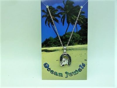 Halskette Ocean Jewels mit Pferdekopf,Hufeisen
