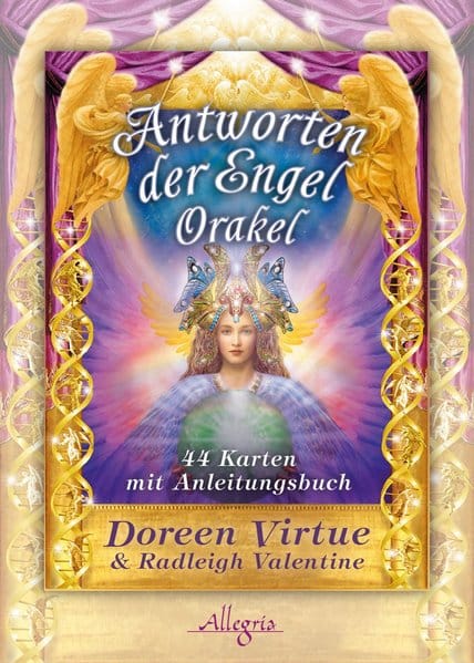 Antworten der Engel Orakelkarten, 44 Stück mit Anleitung