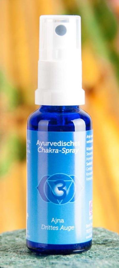 Drittes Auge Chakra-Spray, 30 ml, ayurvedisch, Stirnchakra