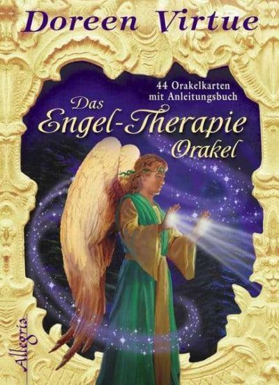 Orakel-Karten Engel-Therapie, 44 Karten, Anleitungsbuch